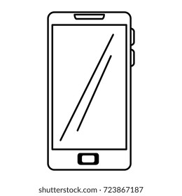 smartphone device isolated icon