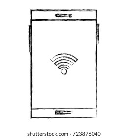 smartphone device isolated icon