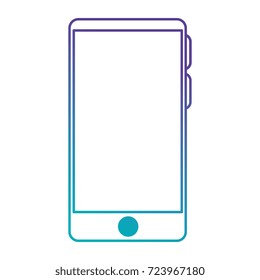 smartphone device isolated icon