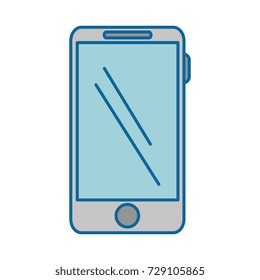 smartphone device isolated icon