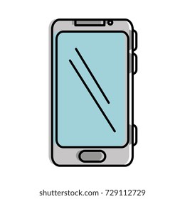 smartphone device isolated icon