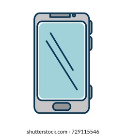 smartphone device isolated icon