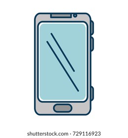 smartphone device isolated icon