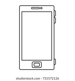 smartphone device isolated icon