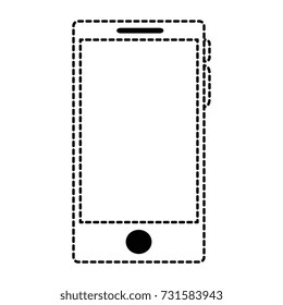 smartphone device isolated icon
