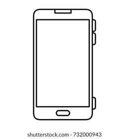 smartphone device isolated icon