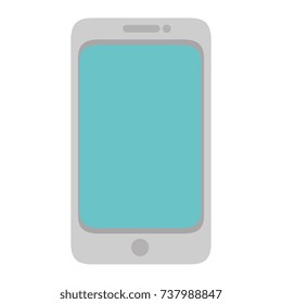smartphone device isolated icon