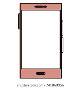 smartphone device isolated icon