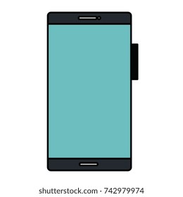 smartphone device isolated icon