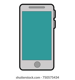 smartphone device isolated icon