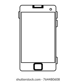 smartphone device isolated icon