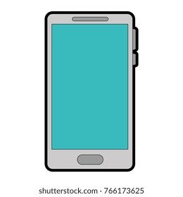 smartphone device isolated icon