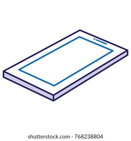 smartphone device isolated icon