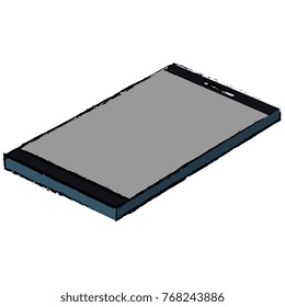 smartphone device isolated icon