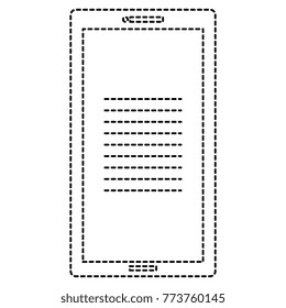 smartphone device isolated icon