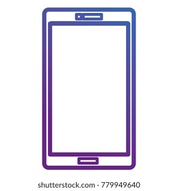 smartphone device isolated icon