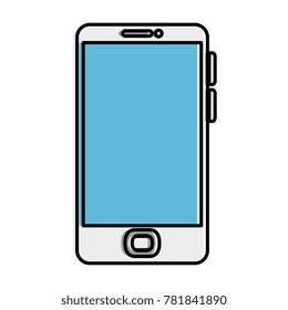 smartphone device isolated icon