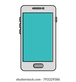 smartphone device isolated icon