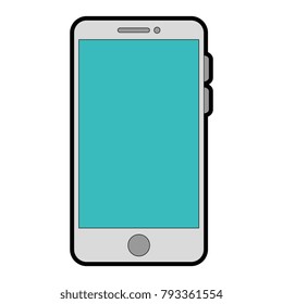 smartphone device isolated icon