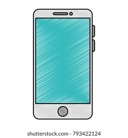 smartphone device isolated icon