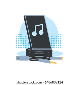 smartphone device with media player technology