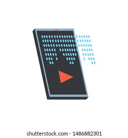 smartphone device with media player technology