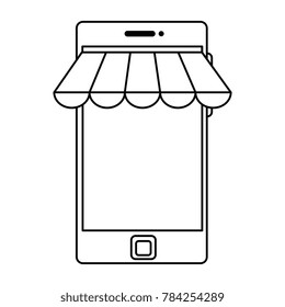 smartphone device with parasol