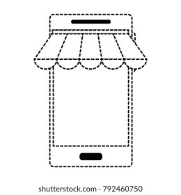 smartphone device with parasol