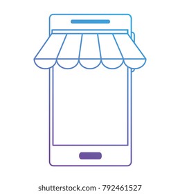 smartphone device with parasol