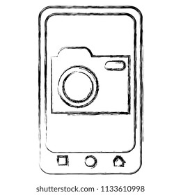 smartphone device with photographic camera