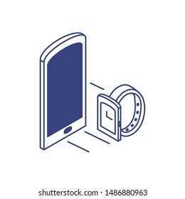 smartphone device and smartwatch technology