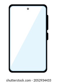 smartphone device tech front icon