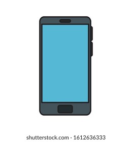 smartphone device technology isolated icon vector illustration design