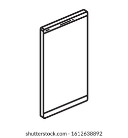 smartphone device technology isolated icon vector illustration design