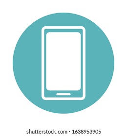 smartphone device technology isolated icon vector illustration design