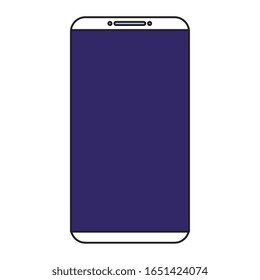 diseño de ilustraciones vectoriales aisladas de dispositivos de smartphone