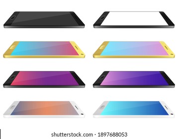 Smartphone device vector design illustration isolated on white background