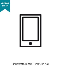 smartphone device vector icon in trendy flat design 