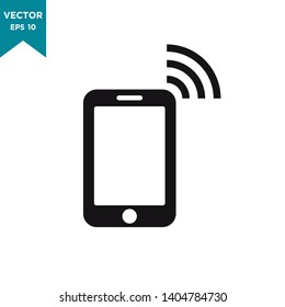 smartphone device vector icon in trendy flat design 