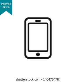 smartphone device vector icon in trendy flat design 