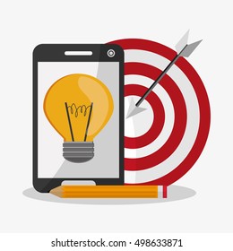 Smartphone and digital marketing design