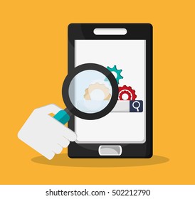 Smartphone and digital marketing design