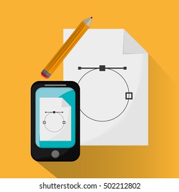 Smartphone and digital marketing design
