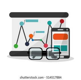 Smartphone and digital marketing design