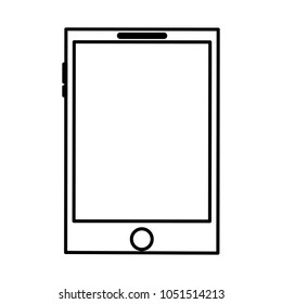 smartphone display digital device blank