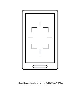 smartphone display tag game thin line