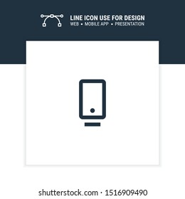 smartphone dock icon design vector illustration