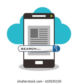 smartphone and documents related icons