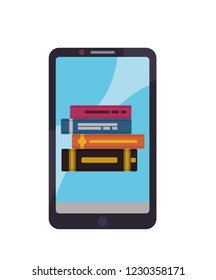 smartphone with ebook technology
