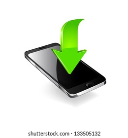 Smartphone editable vector file. Original design.